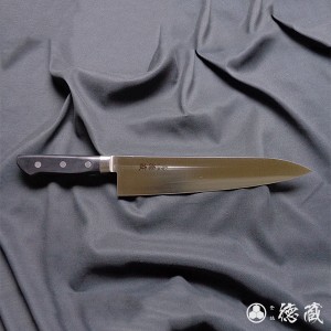 牛刀　黒ハンドル　270mm/両刃/ＡＵＳ８/黒ハンドル/日本製/徳蔵刃物・TOKUZO KNIVES・JAPAN・Kitchen Knives・包丁