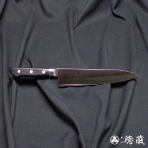 ＡＵＳ８　洋出刃　黒ハンドル　210mm/両刃/ＡＵＳ８/黒ハンドル/日本製/徳蔵刃物・TOKUZO KNIVES・JAPAN・Kitchen Knives・包丁