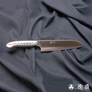 三徳オールステンレス包丁　170mm/両刃/1K6/ステンレス/日本製/徳蔵刃物・TOKUZO KNIVES・JAPAN・Kitchen Knives・包丁