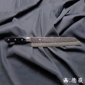 切付ステンレス包丁　240mm/両刃/銀紙3号/積層材・黒色/日本製/徳蔵刃物・TOKUZO KNIVES・JAPAN・Kitchen Knives・包丁