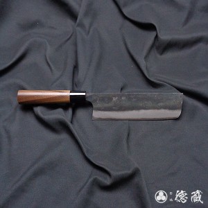 菜切ハガネ包丁　165mm/両刃/青紙2号/朴/日本製/徳蔵刃物・TOKUZO KNIVES・JAPAN・Kitchen Knives・包丁