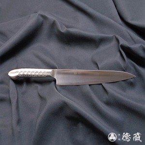 オールステンレス牛刀　210mm/両刃/1K6/フルメタル/日本製/徳蔵刃物・TOKUZO KNIVES・JAPAN・Kitchen Knives・包丁