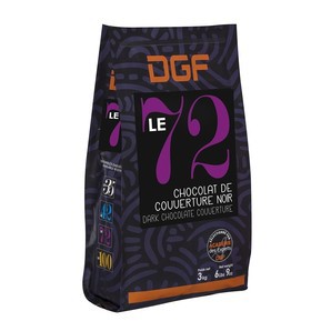 フランス産　DGF　ル　ノアール（72％） 3kg  　チョコレート　クーベルチュール　コイン状