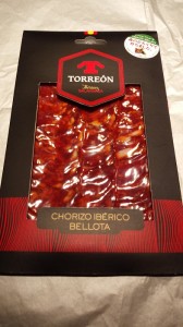 チョリソー・イベリコ・デ・ベリョータ（80gスライス）　スペイン産　TORREON（トレオン）