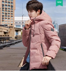 人気メンズファッション　ダウンジャケット 冬季着 通勤コート アウターコート フード付き  厚手 ビッグサイズ 韓国スタイル上着厚く綿服