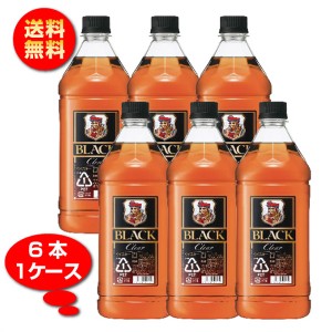 送料無料 ブラックニッカ クリア 37度 1.8L×6本 1ケース 1800ml アサヒ ニッカウイスキー ペット