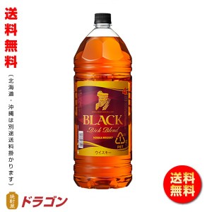 【送料無料】 ブラックニッカ ★リッチブレンド 40度 4L×4本　1ケース 4000ml アサヒ ニッカウイスキー　大容量　業務用