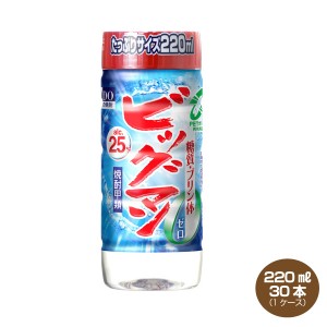 送料無料 ビッグマン 25度 220ml×30本 カップ 合同酒精 焼酎甲類