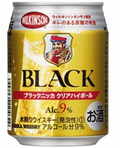 ブラックニッカ クリアハイボール缶 250ml×24缶 1ケース アサヒ