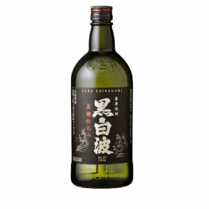 さつま 黒白波 薩摩焼酎 黒麹仕込み 25度 720ml 薩摩酒造 芋焼酎 くろしらなみ 