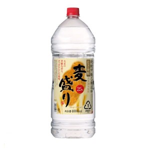 むぎ焼酎 麦盛り 4.0L 25% 合同酒精 甲乙混和焼酎 4000ml 業務用 大容量