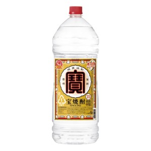 宝焼酎 25度 4.0L エコペット 宝酒造 4000ml 甲類焼酎