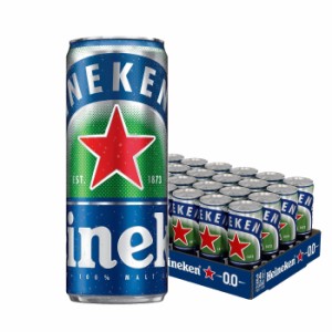 送料無料 ハイネケン0.0 缶 330ml×24本入り１ケース ゼロポイントゼロ ノンアルコールビール