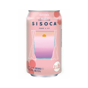 送料無料 SISOCA アセロラ×シソ 5% 350ml×24本 1ケース 合同酒精 チューハイ シソカ