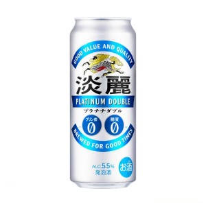 送料無料 キリン 淡麗プラチナダブル 500ml×24缶 1ケース 発泡酒