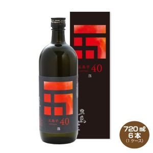 送料無料 五島芋40 化粧箱入り 720ml×6本 1ケース 五島列島酒造 本格焼酎 芋焼酎