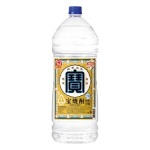 宝焼酎 20度 4.0L エコペット 宝酒造 4000ml 甲類焼酎