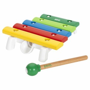 BRIO ブリオ BRIOモッキン 〜BRIOの赤ちゃんの木のおもちゃシリーズ。はじめての楽器にオススメの子ども用木琴です。