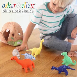 Oskar & Ellen オスカー&エレン ダイナソーロックハウス3歳、4歳の男の子のお誕生日プレゼントやクリスマスのギフトに人気。スウェーデン