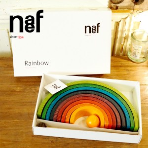 Naef ネフ社 アークレインボウ Rainbow 〜洗練された色と形と構造美。スイス・Naef（ネフ社）の虹色のアーチが美しい積み木「アークレイ