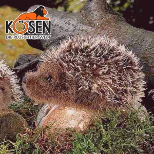 KOESEN ケーセン社 モヘアハリネズミ (大) 5170 〜ドイツ・KOESEN/KOSEN（ケーセン社）の動物のぬいぐるみ。愛らしい表情のはりねずみの