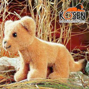 KOESEN ケーセン社 子ライオン 2890 〜ドイツ・KOESEN/KOSEN（ケーセン社）の動物のぬいぐるみ。愛ら