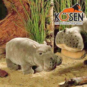 KOESEN ケーセン社 かば (ミニ) 1925 〜ドイツ・KOESEN/KOSEN（ケーセン社）の動物のぬいぐるみ。愛らしい表情のカバのぬいぐるみです。