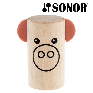 SONOR ゾノア社 マラカス ぶた 〜ドイツ有数の打楽器メーカーSONOR（ゾノア社）の幼児楽器「オル