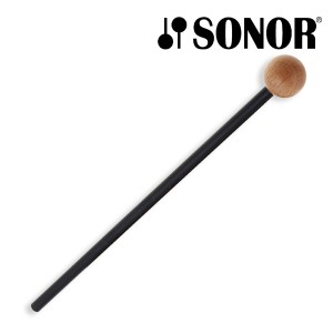 [メール便可] SONOR ゾノア社 バチ 黒 〜ドイツ有数の打楽器メーカーSONOR（ゾノア社）の様々な楽器で使用できるマレット