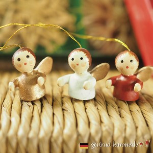 Kimmerle キマール社 クリスマス 陶製オーナメント 小さな天使 2cm