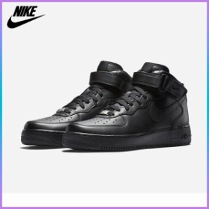 ナイキ スニーカー メンズ NIKE 新品 シューズ 靴 NIKE AIR FORCE 1 MID 07 TRIPLE BLACK AF1 エアフォース 1 07 315123-001 送料無料