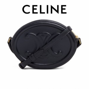 正規品 CELINE セリーヌ celine バッグ トリオンフ ショルダー バッグ レザー 展示品 クロスボディ オーバルパース 新品