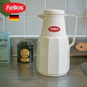 HELIOS BASIC ベーシック 4006657064347 ドイツ製 卓上 ガラス製魔法瓶 1L 1リットル 水筒 マグ 保温 ポット キッチン用品 北欧