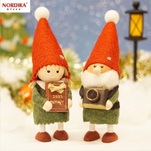 ノルディカニッセ イヤーズノルディカ 2023 限定 NRD120755 木製 人形 デンマーク クリスマス プレゼント ギフト 飾り 窓 子供 大人 おも