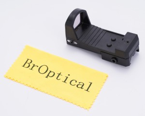 Broptical 超軽量 オープンドットサイト ダットサイト P1x25 カメラ用照準器 ホットシュー対応 20mmレイル対応 カメラ ドットファインダ