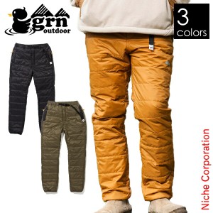 ジーアールエヌ ( grn outdoor ) THERMO-NE-NIGHT PANTS [ GO9306Q ] サーモネナイトパンツ アウトドア パンツ キャンプ ウェア ボトムス