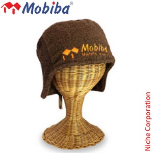 Mobiba モビバ サウナハット ブラウン [ 27195 ] アウトドア サウナ キャンプ サウナハット 帽子 ハット ウェア