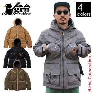 ジーアールエヌ ( grn outdoor ) TEBURA MOUNTAIN PARKA21 [ GO9205Q ] 手ぶらマウンテンパーカー 21 アウトドア ジャケット キャンプ ウ