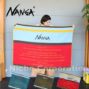 ナンガ トラディショナル ブランケット NANGA [ N1N1 ] アウトドア 毛布 キャンプ ひざ掛け コットン 膝掛け ウール 防寒 寝具