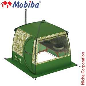 Mobiba モビバ モバイルサウナ MB10A [ 27190 ] アウトドア サウナ キャンプ サウナテント テント ストーブ 屋外テント 携帯テント スチ