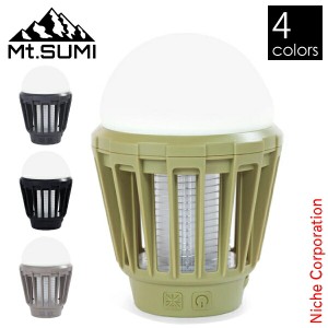 Mt.SUMI ( マウントスミ ) LEDモスキートランタン [ OS2101ML ] アウトドア ランタン キャンプ ライト LED 紫外線 虫よけ 電撃 虫除け 電