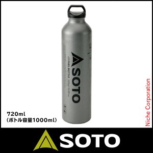 ソト SOTO 広口フューエルボトル 1000ml SOD-700-10 キャンプ 燃料ボトル アウトドア ボトル 登山 フューエル 山登り ストーブ バーナー 