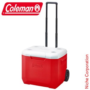 コールマン ホイールクーラー 60QT レッド ホワイト Coleman [ 2000027864 ] ハードクーラー アウトドア クーラーボックス キャンプ クー