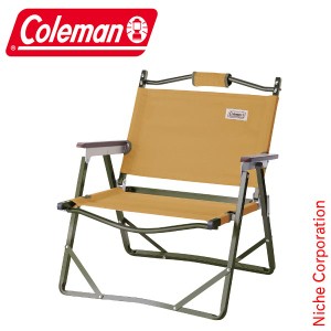 コールマン ファイアーサイドフォールディングチェア ( コヨーテブラウン ) Coleman [ 2000034675 ] キャンプ チェア アウトドア 椅子 焚