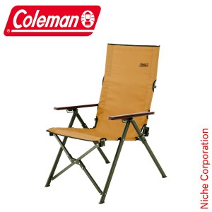 コールマン ファイアーサイドレイチェア ( コヨーテブラウン ) Coleman [ 2000034677 ] キャンプ チェア アウトドア 椅子 焚き火 たき火 