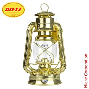 デイツ DIETZ ハリケーンランタン D76 真鍮メッキ [ D76-GOLD ] ブラス ゴールド オイルランタン アウトドア ランタン キャンプ ランプ 