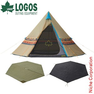 ロゴス テント ナバホ Tepee 400 セット-BB LOGOS [ 71908002 ] アウトドア ティピー キャンプ ティピ ティピテント ティピーテント ワン