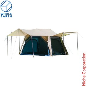 Whole Earth ( ホールアース ) アースハーモニーロッジ [ WE2MDA16 ] アウトドア テント キャンプ ロッジ 3人 4人 ロッジ型テント ロッジ