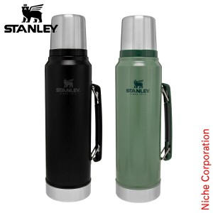 スタンレー ボトル クラシック 真空ボトル 1L STANLEY [ 08266 ] アウトドア ボトル キャンプ 水筒 保冷 保温 飲み物 真空断熱 断熱 真空