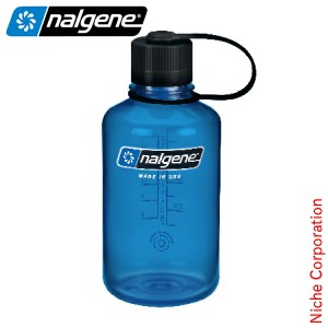 nalgene ( ナルゲン ) 細口0.5L トライタン リニュー スレートブルー [ 91671 ] アウトドア ボトル キャンプ 水筒 ジム トレーニング ウ